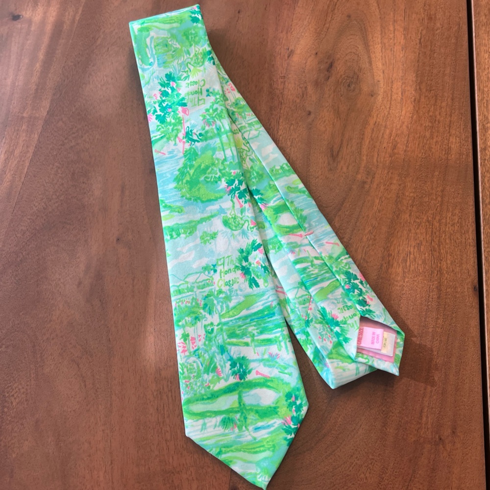 Lilly Pulitzer - men’s silk tie